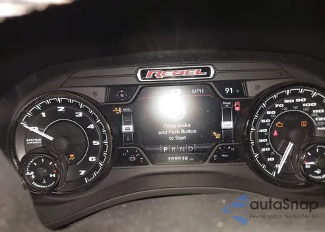 2021 Ram 1500 Rebel 4X4 5'7 Box из США, поврежденный, VIN 1C6SRFLT8MN523967